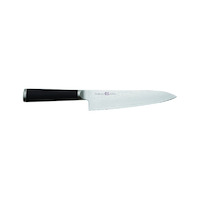 Shikisai Miyako MIYGyoto180 - 180mm Stainless Steel, Shikisai Gen Chefs Knife (Dark Brown Laminted Wood handle)