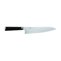 Shikisai Miyako MIYGyoto210 - 210mm Stainless Steel, Shikisai Gen Chefs Knife (Dark Brown Laminted Wood Handle)