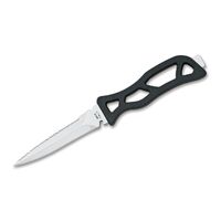 Maserin 'MAKO LINE' – Diving knife  S/S 11cm black blade  black handle with hammer in black sheath