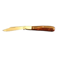 Taylor's PC654-IRON - 70mm Stainless Steel Craftmanship Alive Barlow Single Blade Pen Knife (Ironwood Handle)