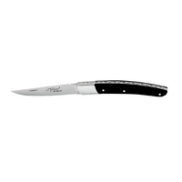 Robert David RDT0211BUF - 11cm Stainless Steel Thiers Folding Knife (Buffalo Horn Bolster Handle)