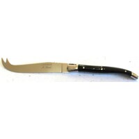 Robert David RDTPF08BUF - 8cm Stainless Steel Thiers Cheese Knife (Buffalo Horn Bolster Handle)
