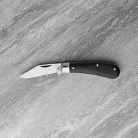 Taylor's BUNNY KNIFE - clip blade, black