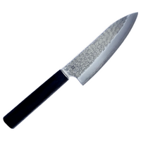 Shizu Hamono SY-4401 - 160mm Yamato Deba Knife, 3 Layer Steel Knife (Laminted Reinforced Wood handle)
