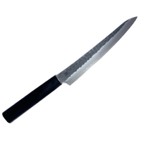 Shizu Hamono SY-4402 - 205mm Yamato Yanagiba Knife, 3 Layer Steel Knife (Laminted Reinforced Wood handle)