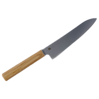 Shizu Hamono SY-4420 - 190mm Yuri Santoku All Purpose Knife (Laminted Reinforced Wood handle)