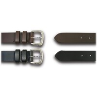 Taurus dress belt 35mm double loop Black - 90cm