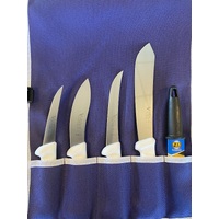 Victory Knives VicBut1 -  Butchering Knife Roll Set - No 1